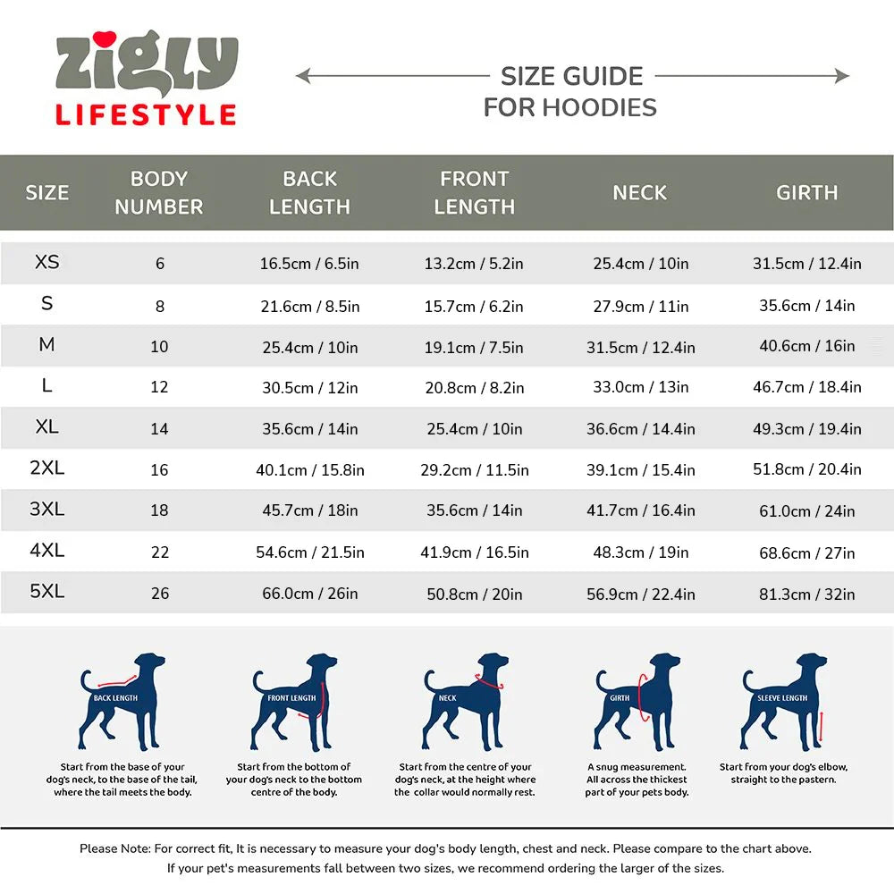 ZL Sandy Vibrant Warmer Hoodie for Dogs - Zigly