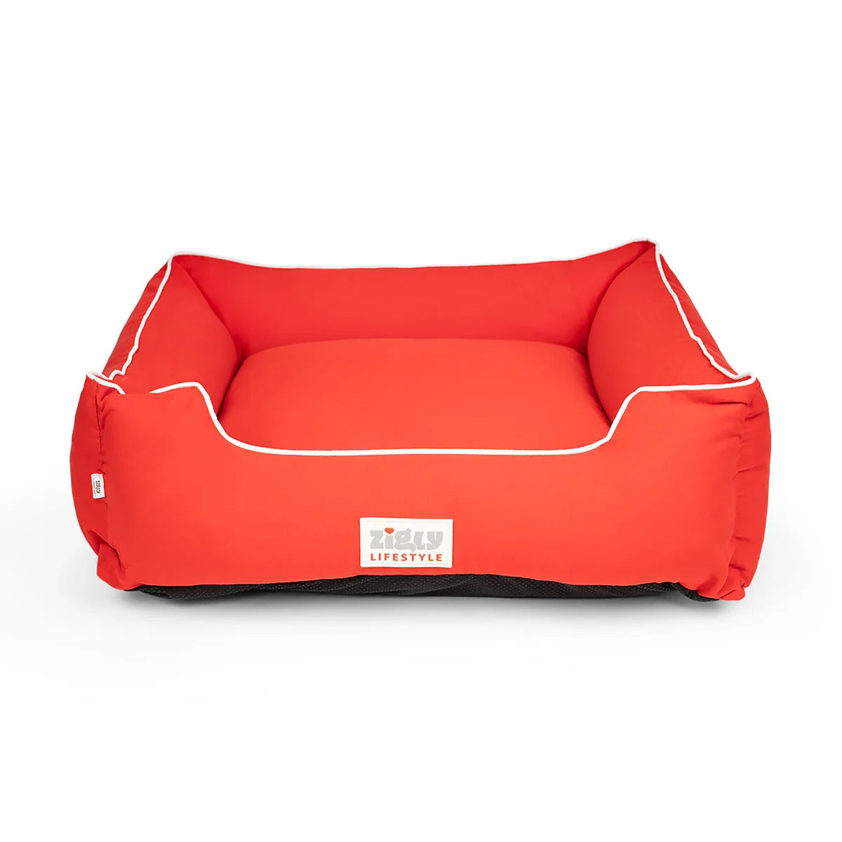 Zl Ultra Soft Red Lounger Bed For Dogs - Zigly