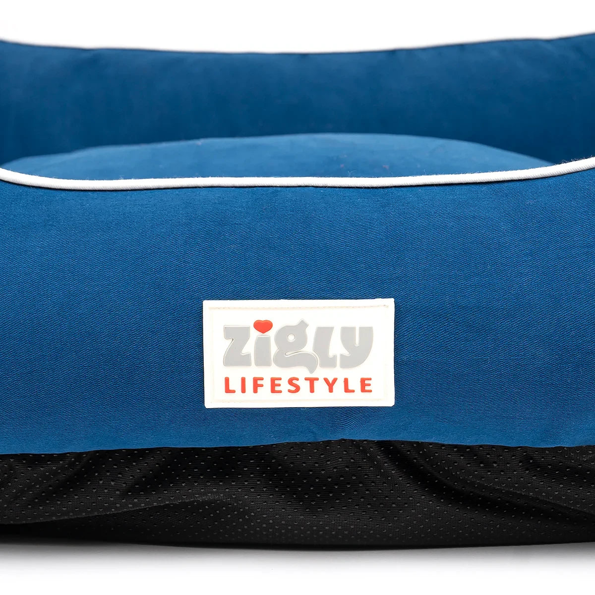 Zl Ultra Soft Navy Lounger Bed For Dogs - Zigly