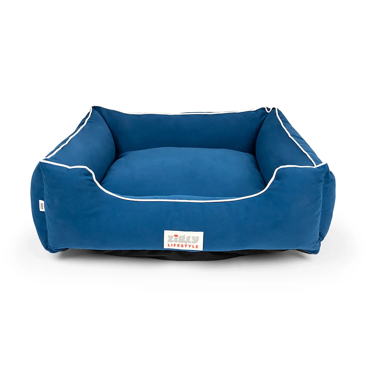 Zl Ultra Soft Navy Lounger Bed For Dogs - Zigly