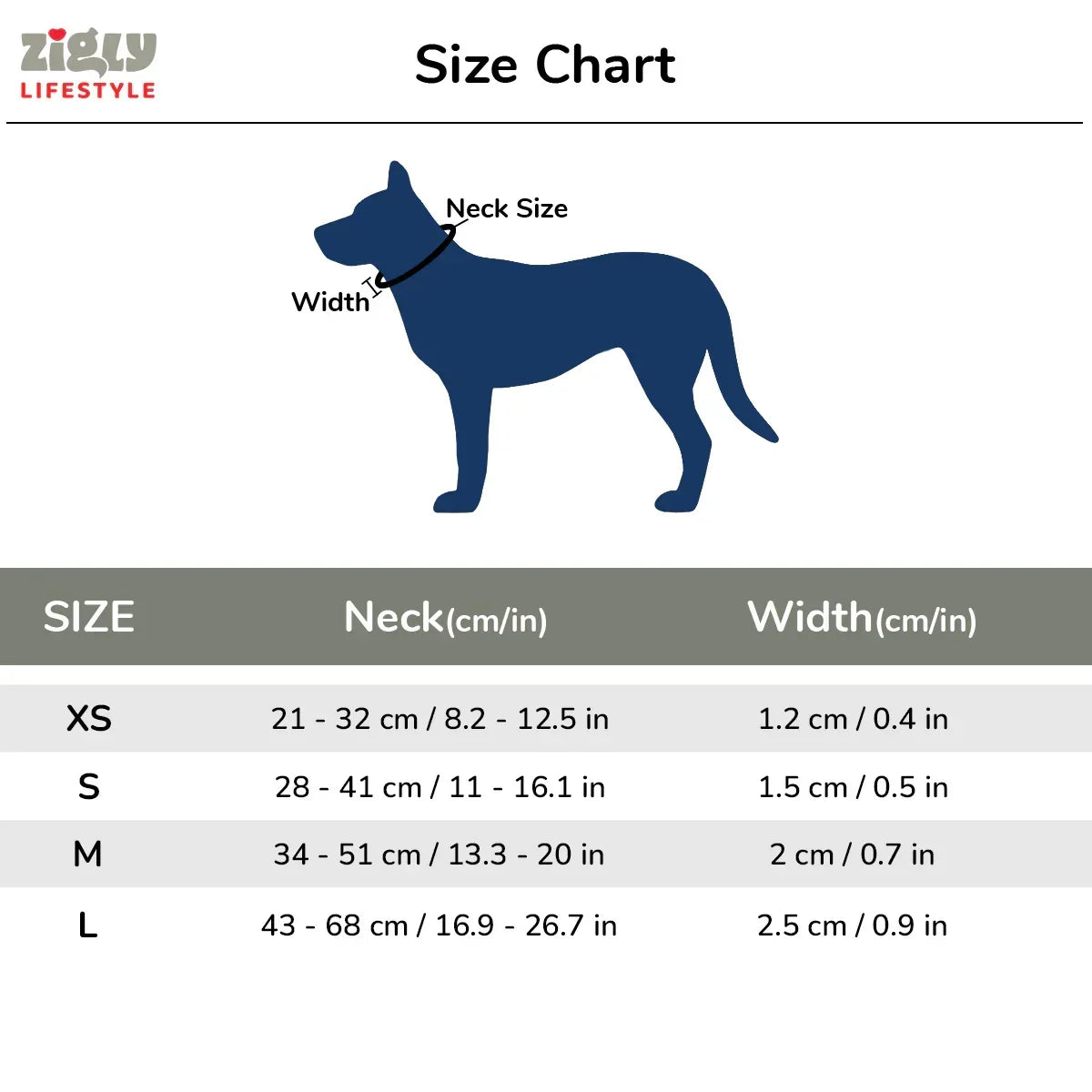 ZL Classic Padded Dog Collar Red - Zigly