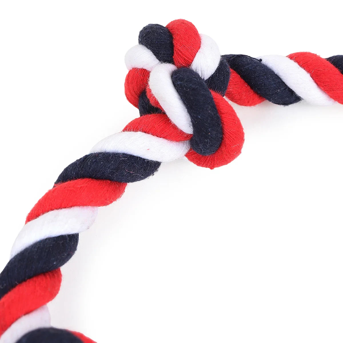ZL Cotton Five Knot Dog Rope Toy - Large  - Zigly