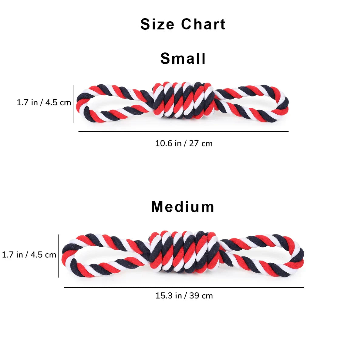 ZL Cotton Two Loop Dog Toy - Zigly