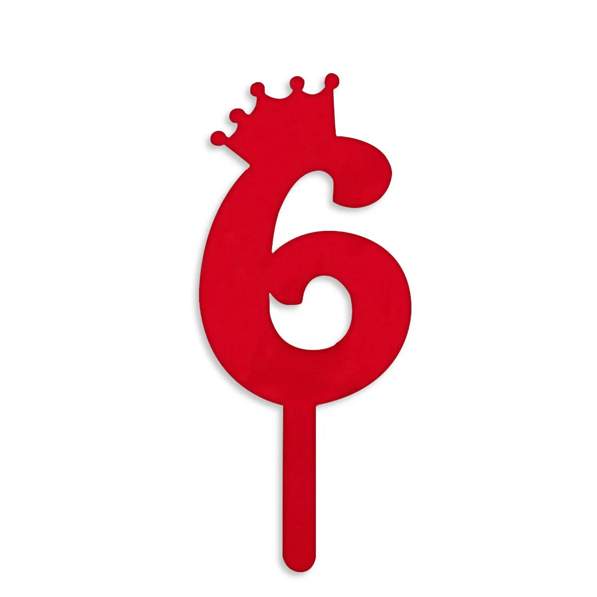 Petsy Birthday Celebration Cake Toppers - No.6 - Zigly