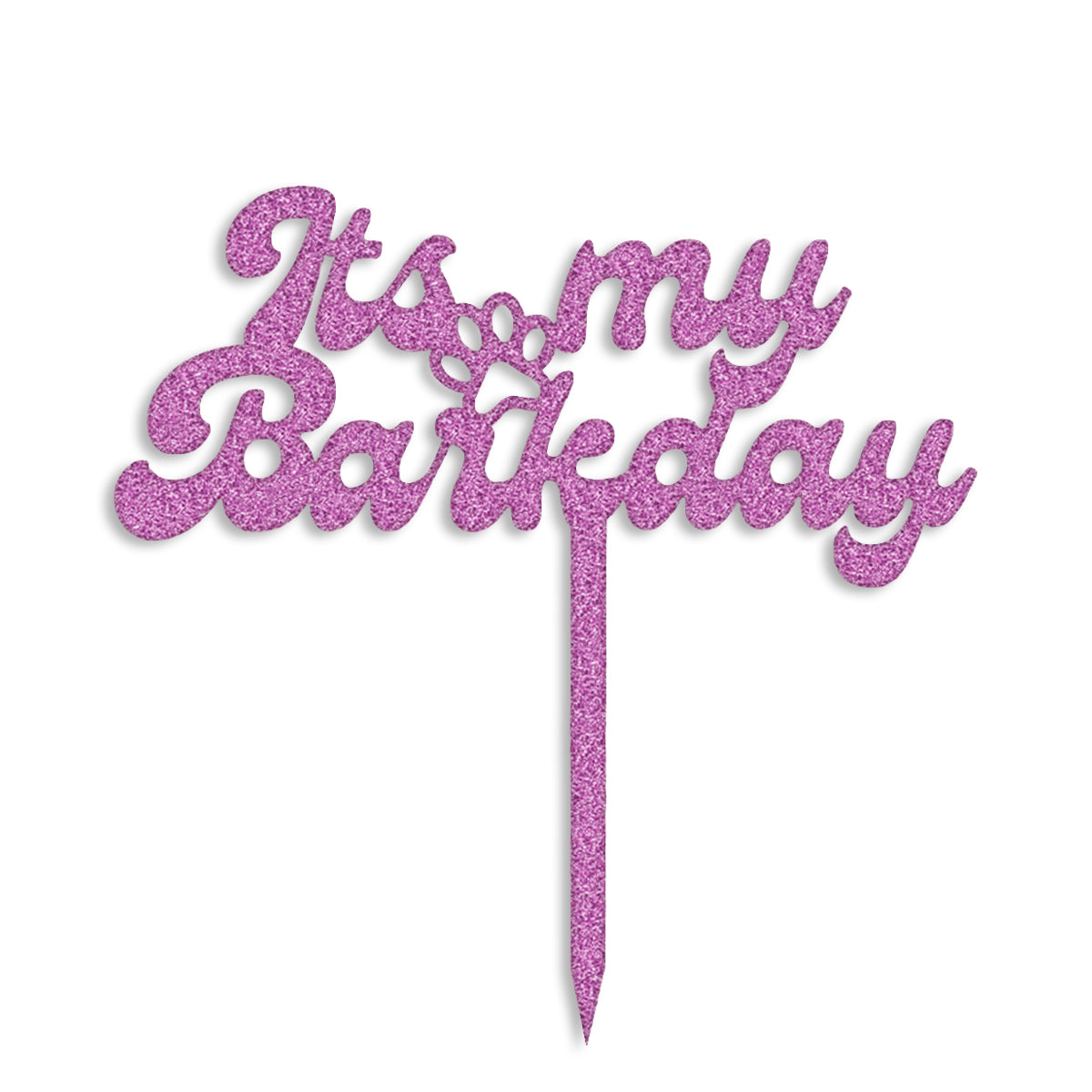 Petsy Birthday Celebration Cake Toppers - It's My Barkday