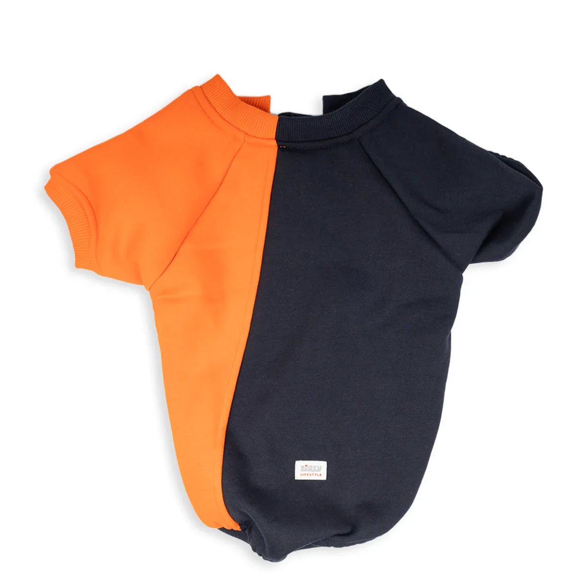 ZL Winterized DuoTone Dog Sweatshirt Orange - Zigly
