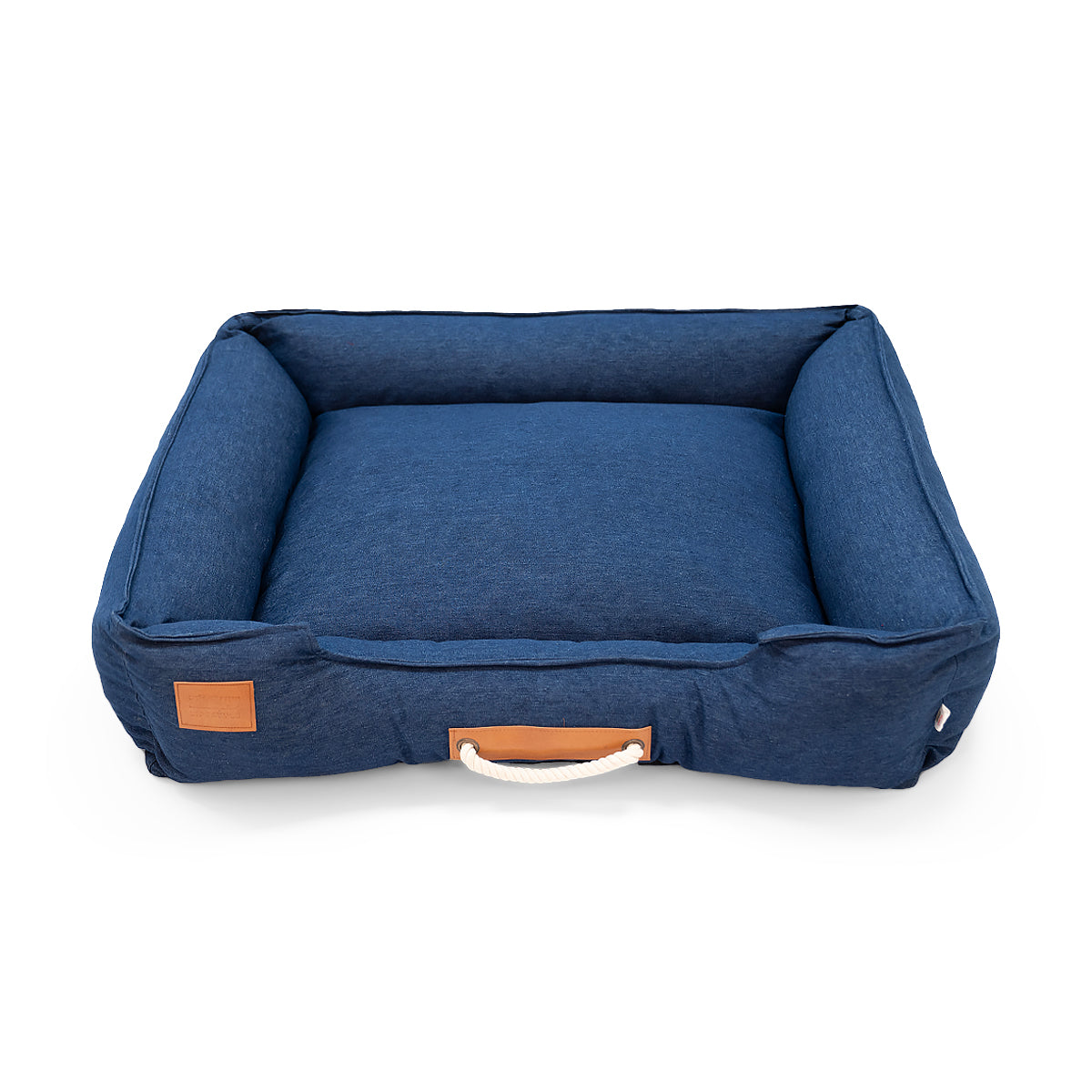 ZL Denim Daze Lounger Dog Bed - Zigly