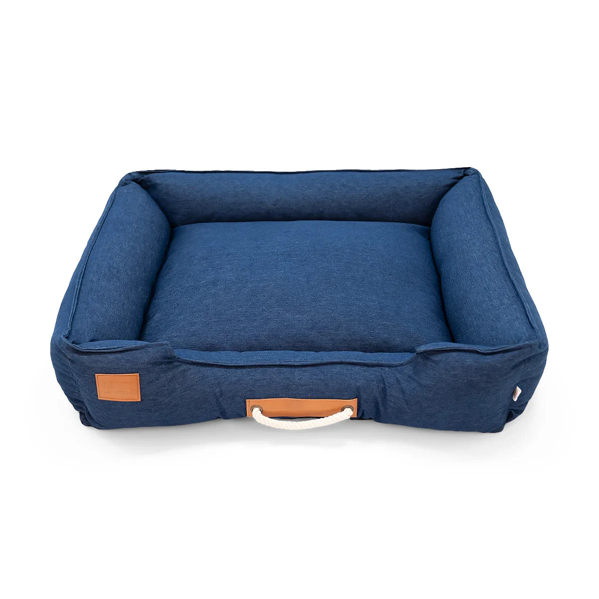 ZL Denim Daze Lounger Dog Bed - Zigly