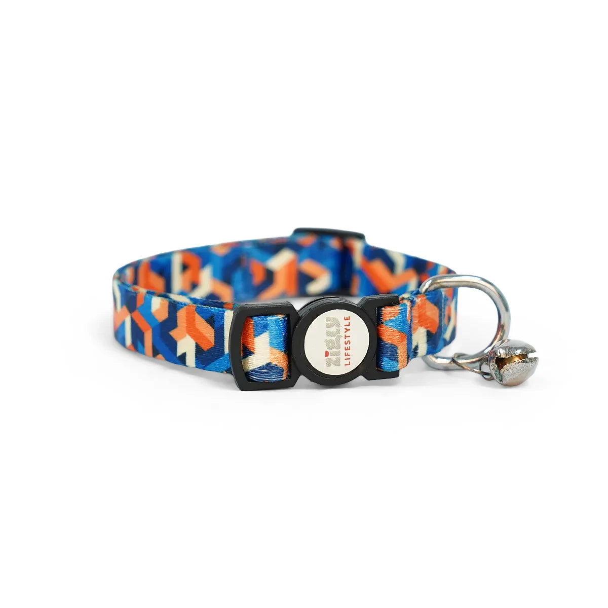 ZL Sandy Shore Cat Collar with Bell - Zigly