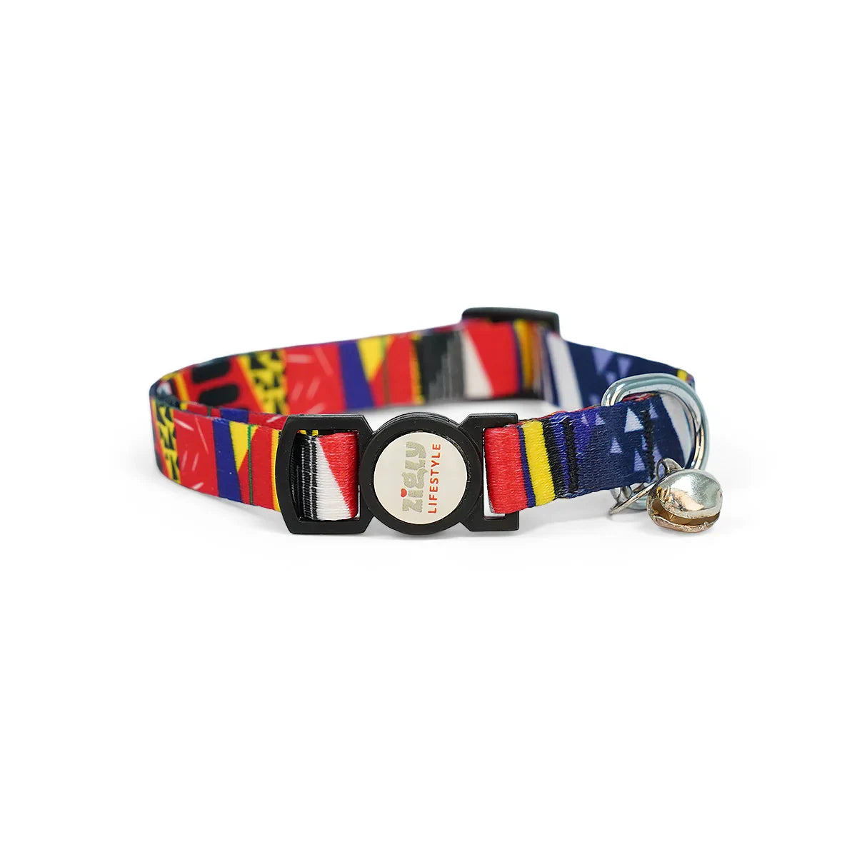 ZL Ripple Cat Collar with Bell - Zigly