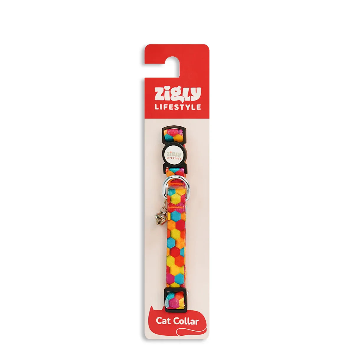 ZL Colourhex Cat Collar Withh Bell - Zigly