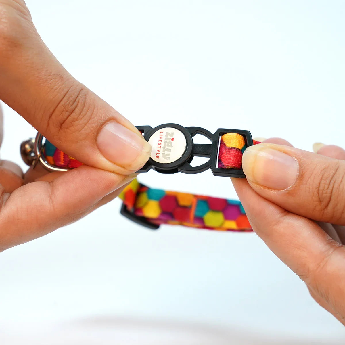 ZL Colourhex Cat Collar Withh Bell - Zigly