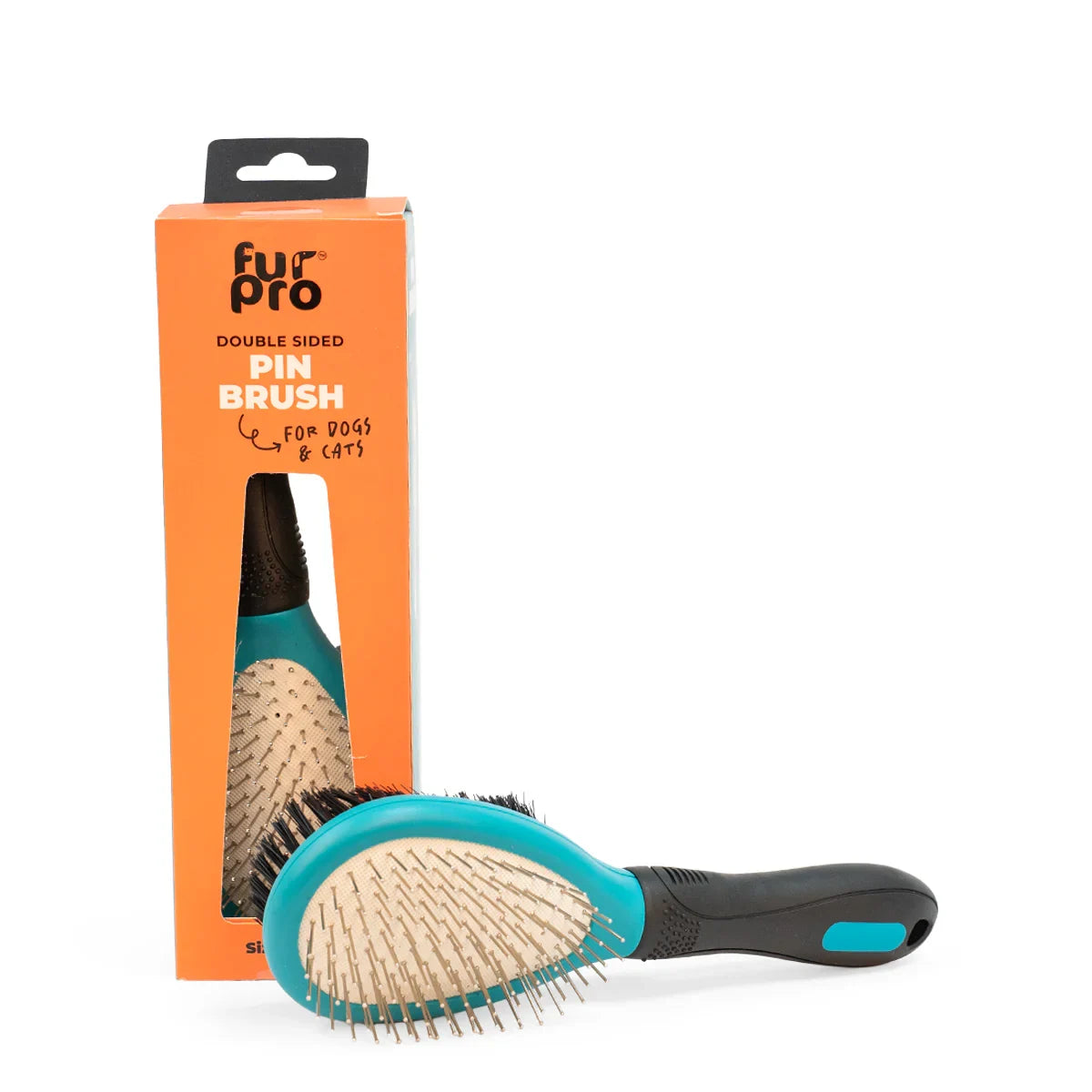 Furpro Pin Brush For Dogs & Cats - Zigly