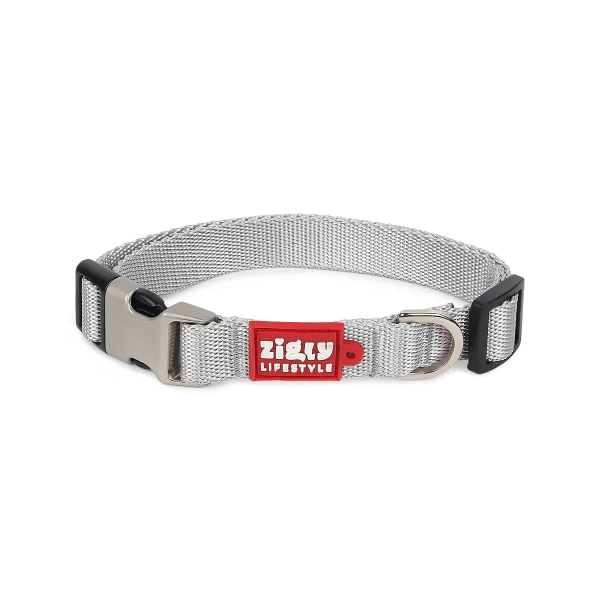 Zl Classic Silver Dog Collar - Zigly