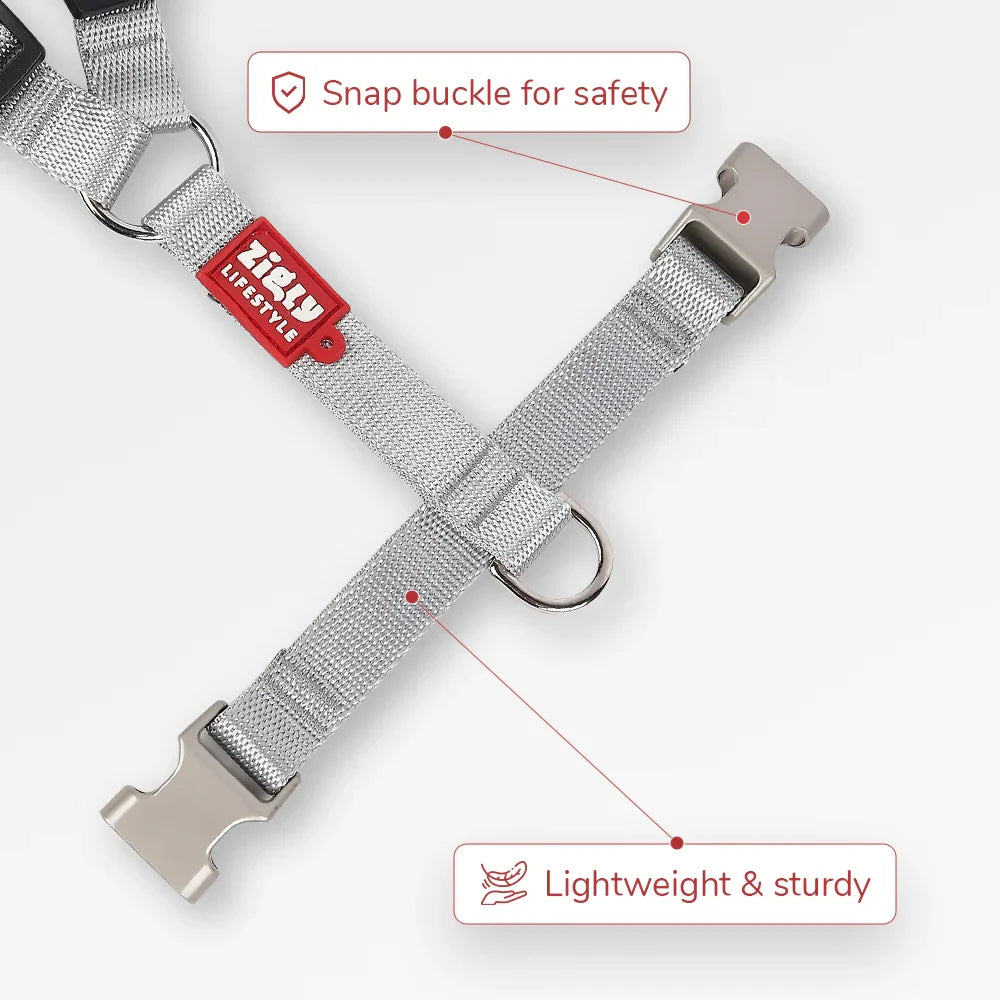 Zl Classic H Dog Harness Silver - Zigly