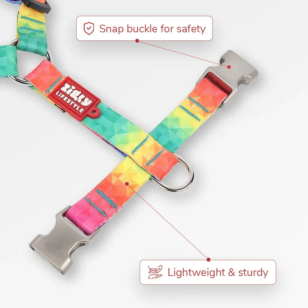 ZL Rainbow Dog Harness - Zigly