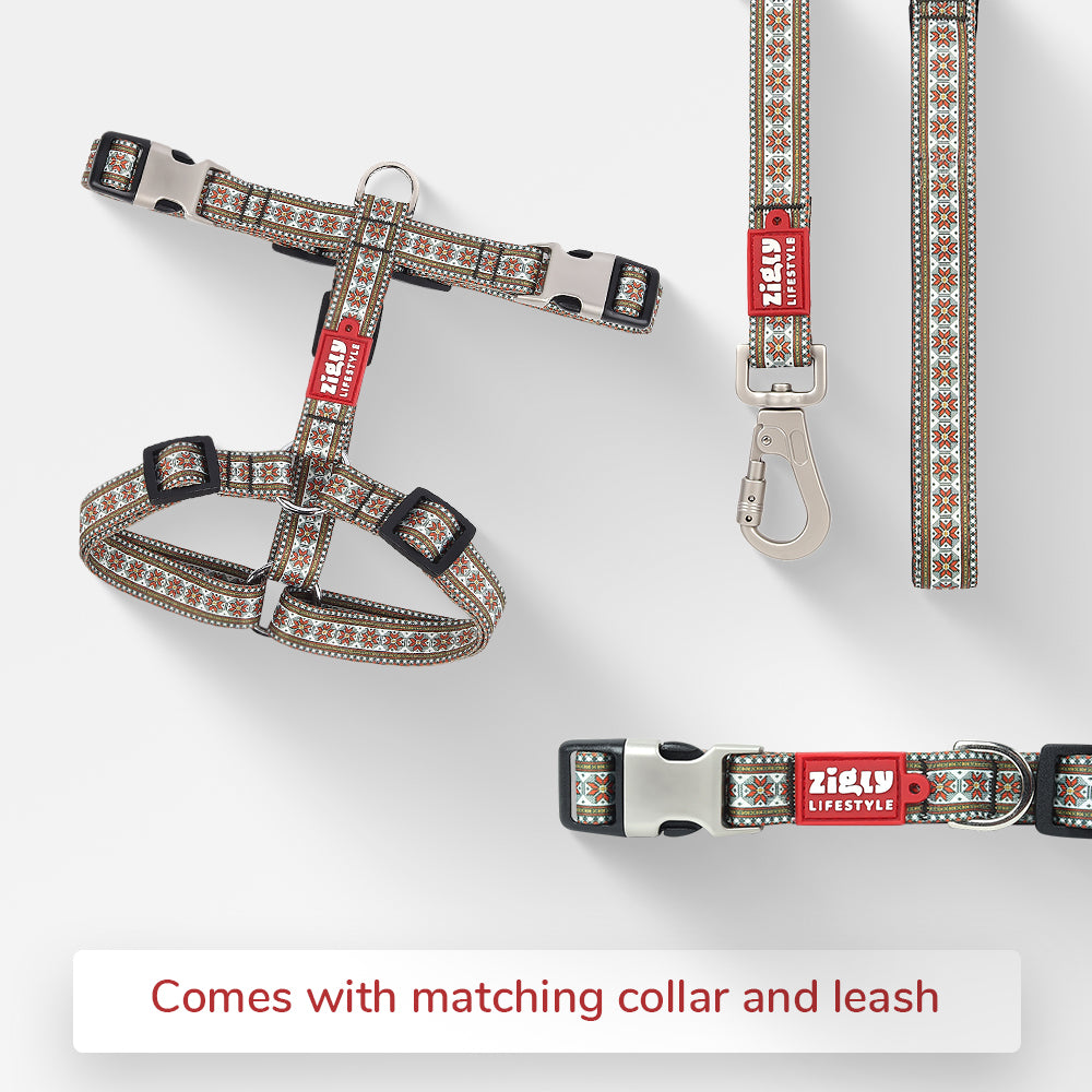 ZL Heritage Dog Harness - Zigly
