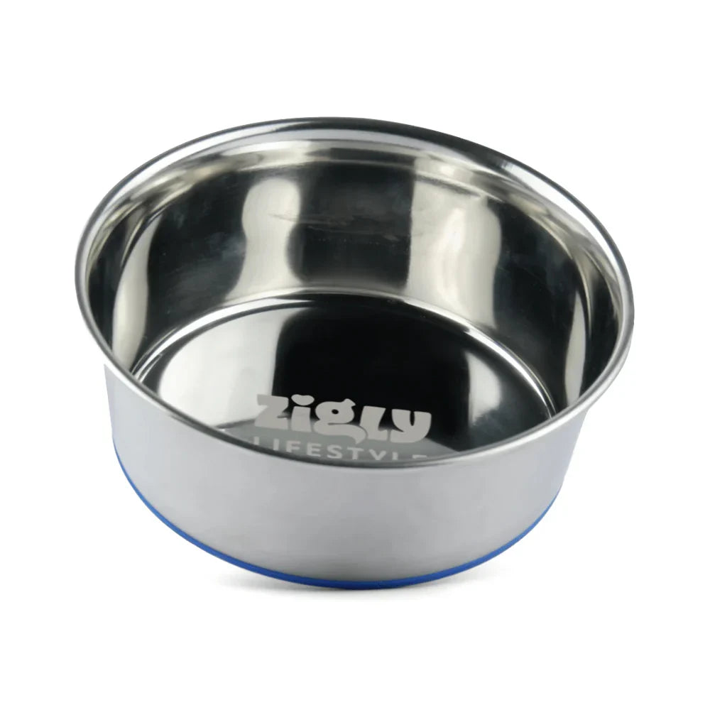 ZL Classic Stainless Steel Dog Bowl - Zigly