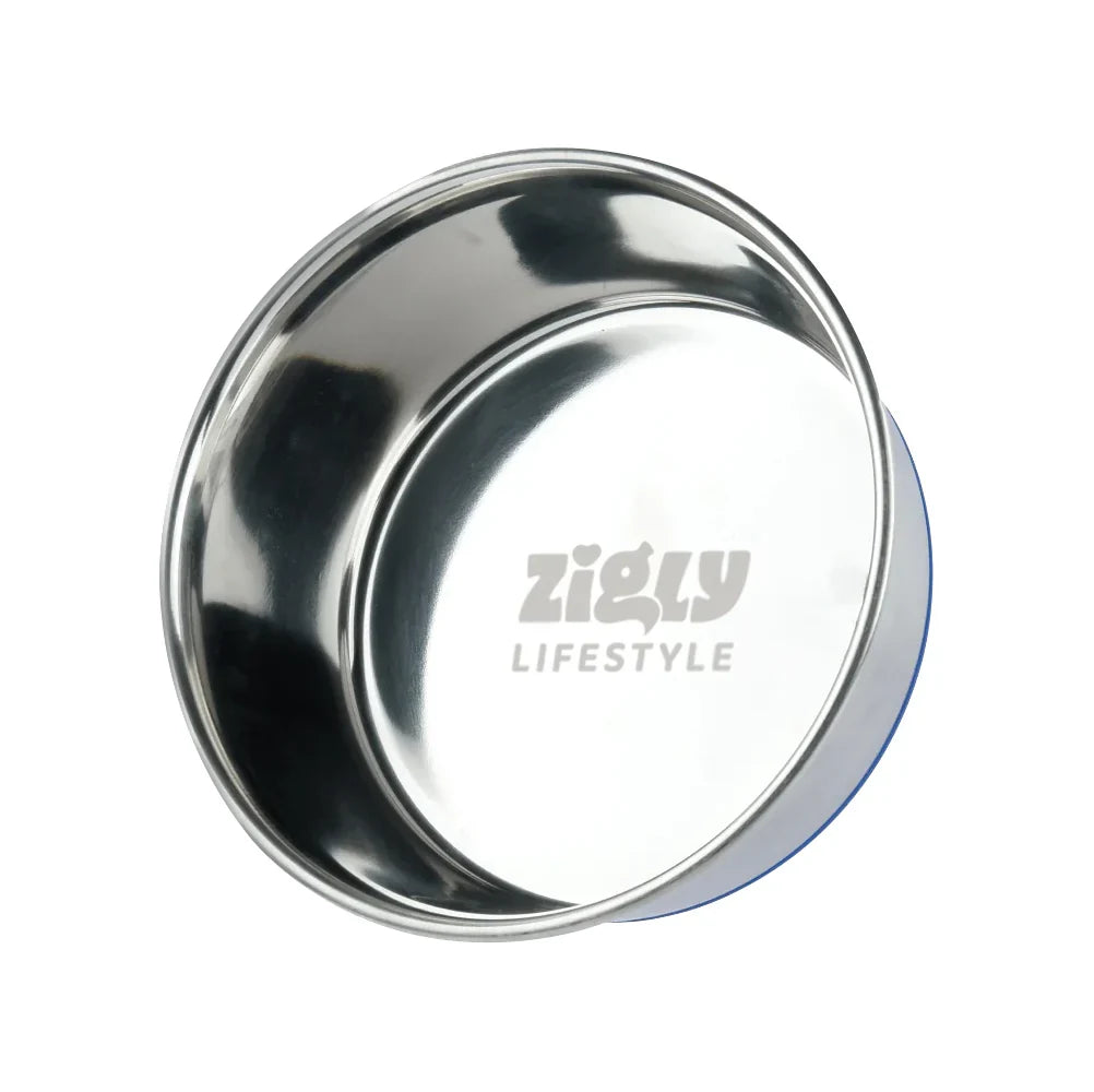 ZL Classic Stainless Steel Dog Bowl - Zigly