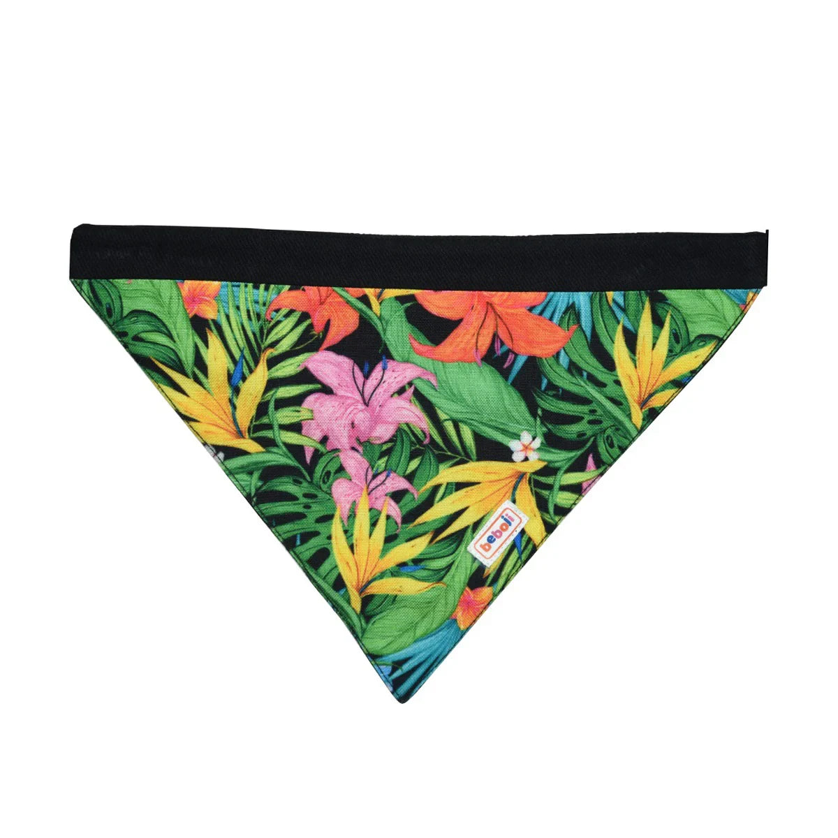 beboji Hawaiian Heart Dog Bandana - M - Zigly