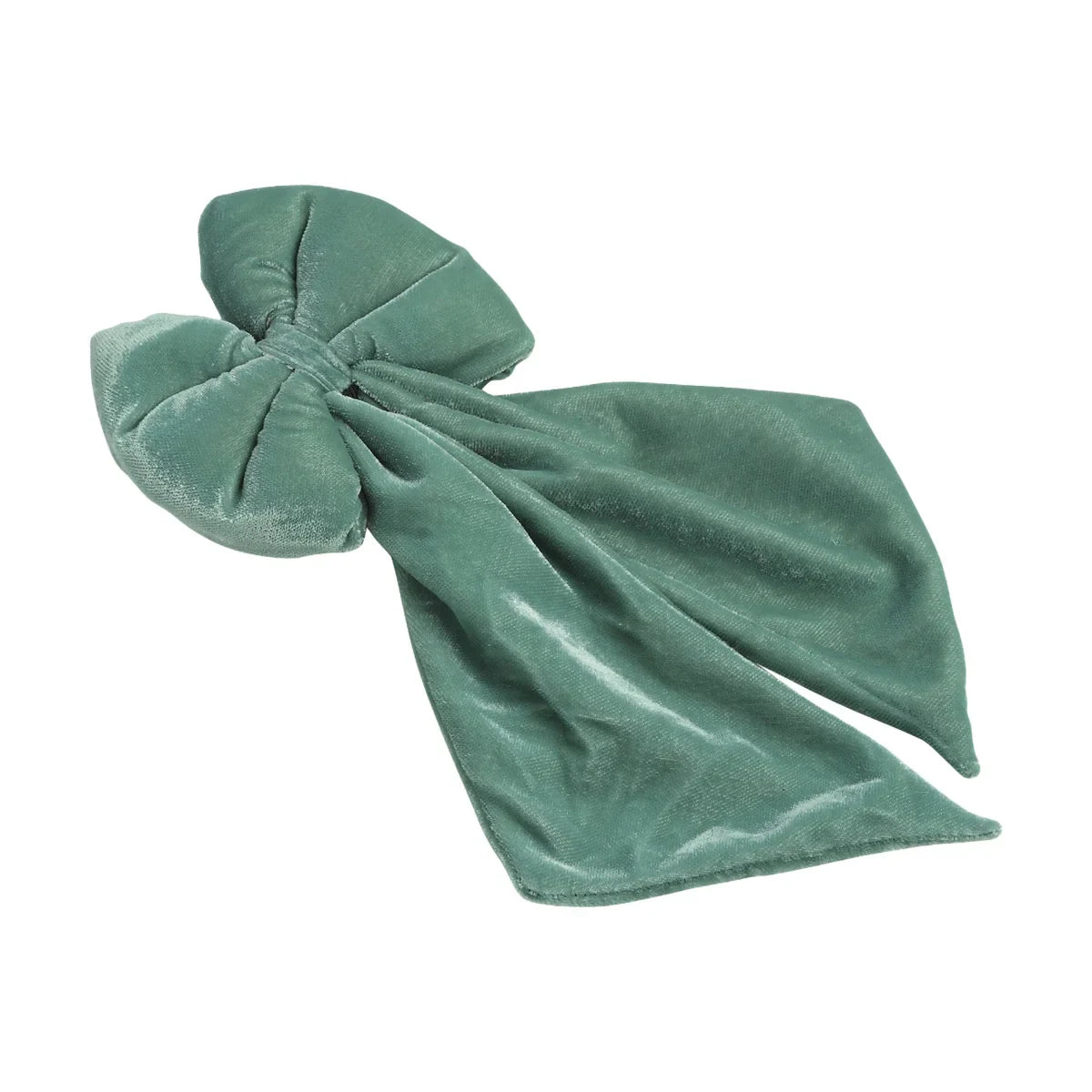 Beboji Creamy Green Ribbon Neck Tie | Detachable & Adjustable Pet Dog Bow tie - Zigly