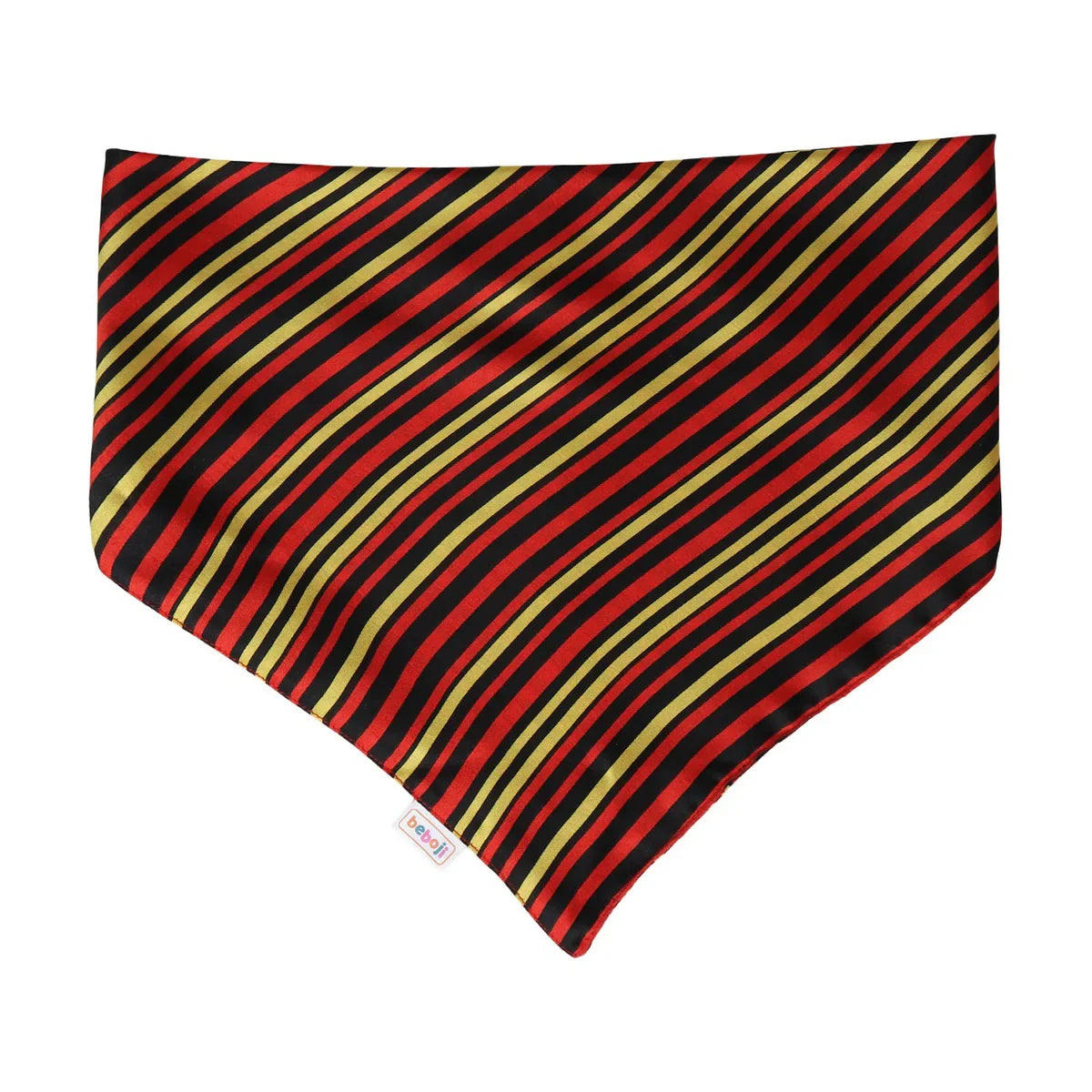 beboji Shiny Multi Stripe Bandana for Dogs - Zigly