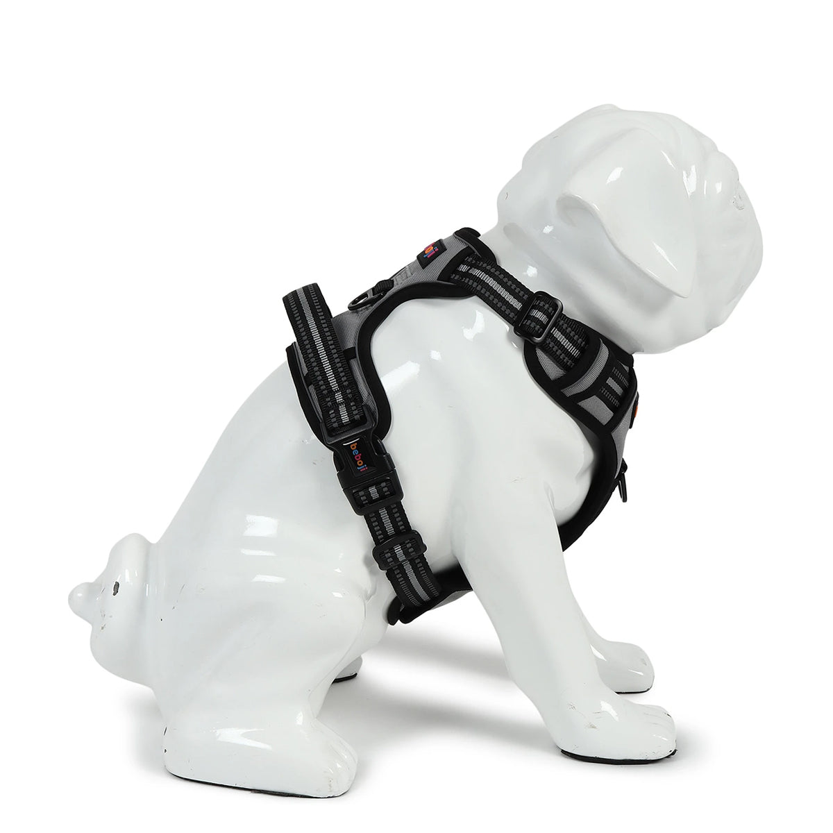 Beboji Strong Harness Dog Training Harness - Grey