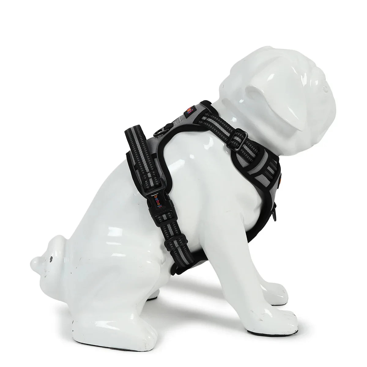 Beboji Strong Harness Dog Training Harness - Grey