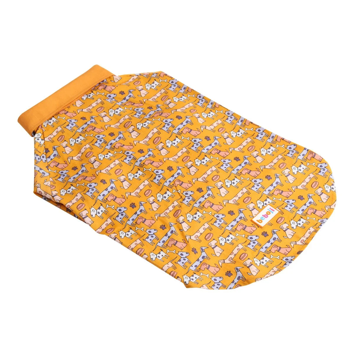 beboji Pack Of Dogs Orange Collar Shirt - Zigly