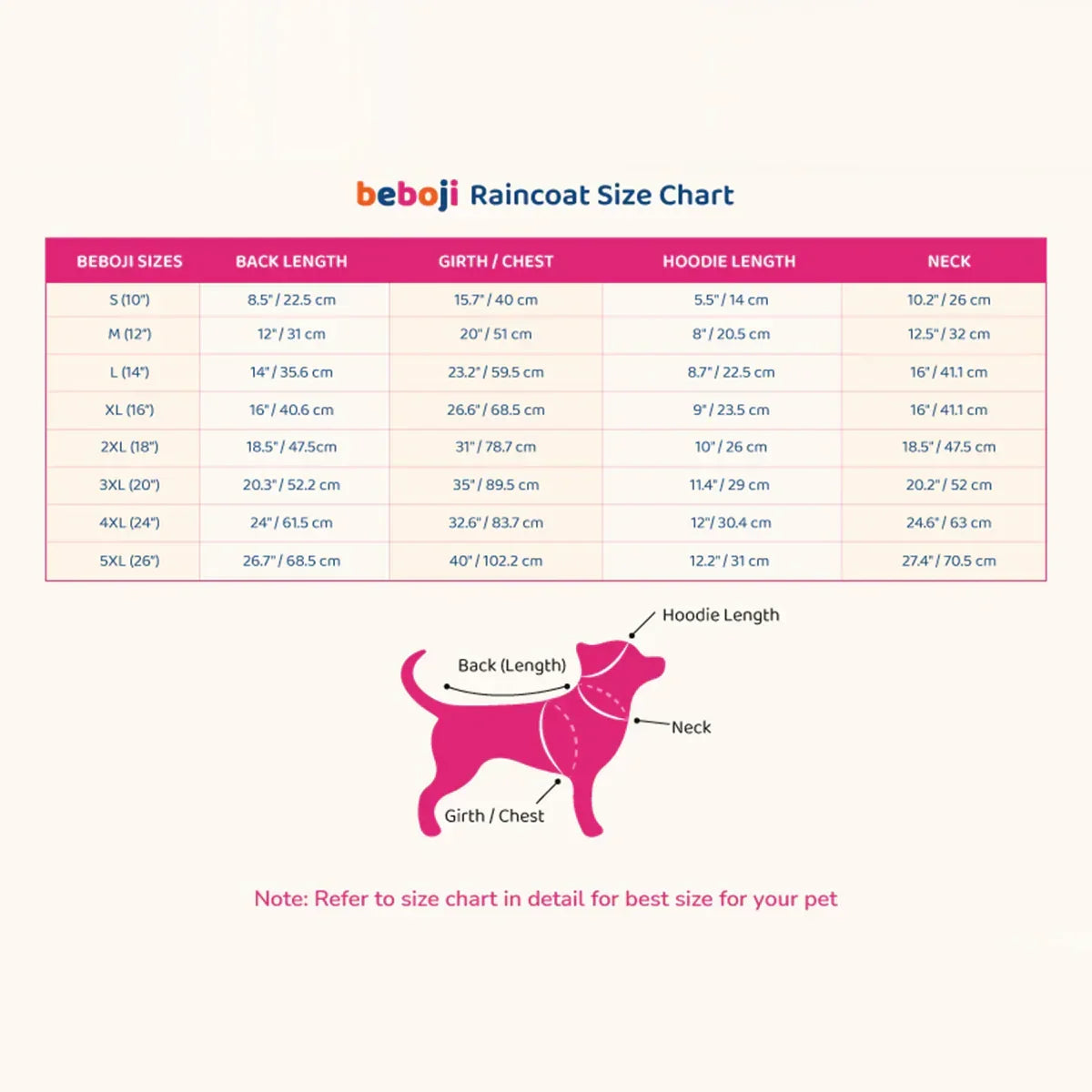 beboji Reflective Raincoat for Dogs with Hoodie -Purple-S - Zigly