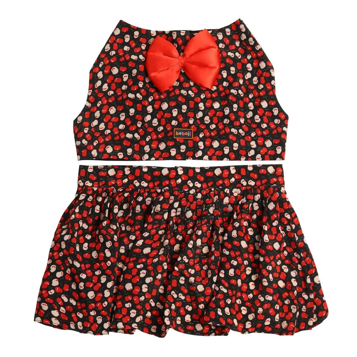 beboji Cherry Printed Flare Set - Zigly