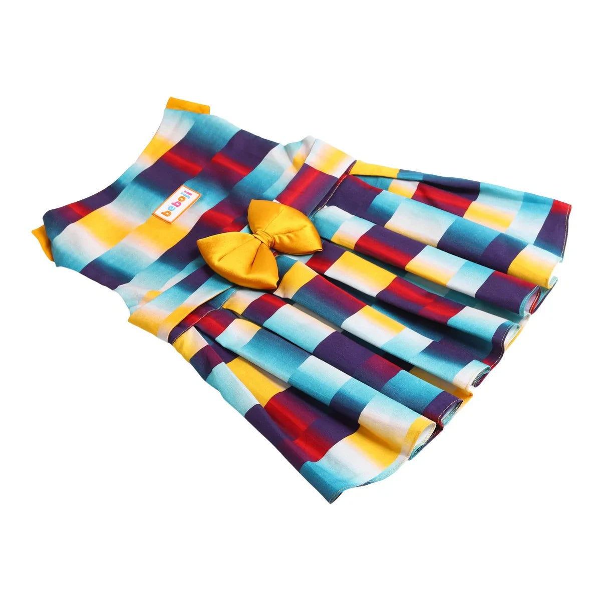 beboji Abstract Printed Classy Dog Frock - Zigly