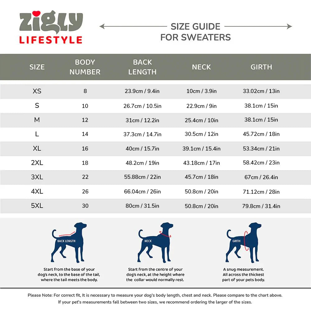 ZL For Colourful Soul Dog Sweater - Zigly