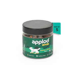 Applod Coconut & Chicken Bites Dog Treat - 200g - Zigly