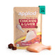 Applod Chicken Chunks & Liver in Gravy Wet Dog Food  85g - Zigly