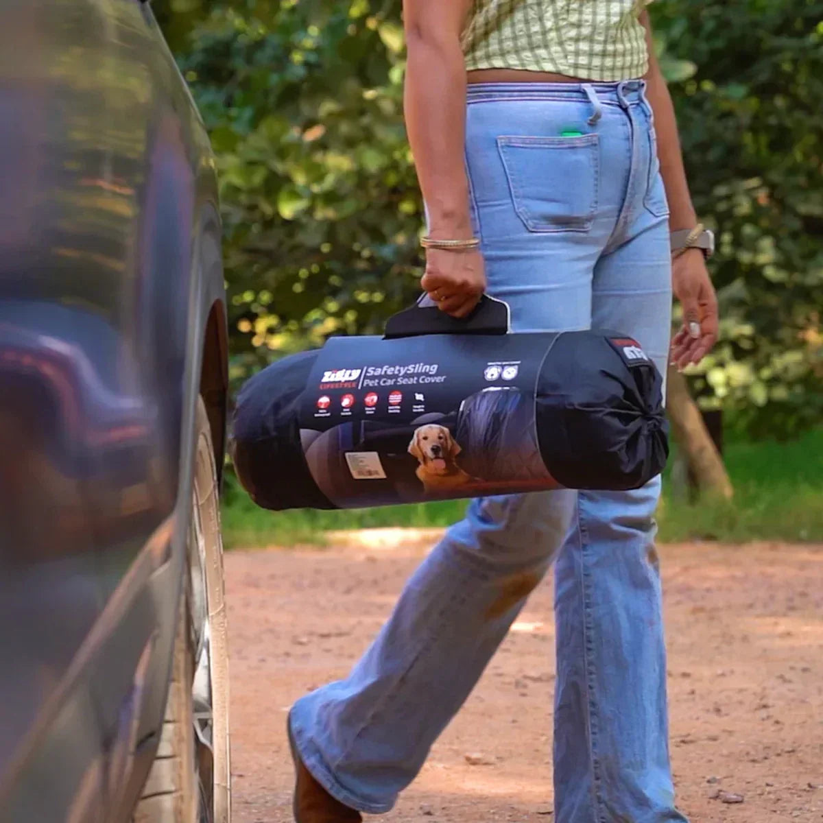 ZL Safety Sling Pet Car Seat Cover - Zigly