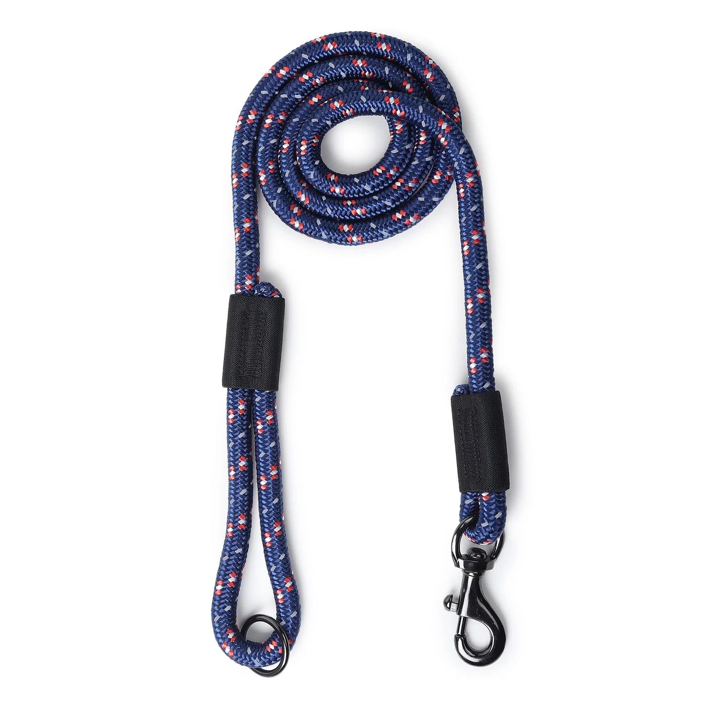 ZL Reflective Rope Dog Leash - Blue - Zigly