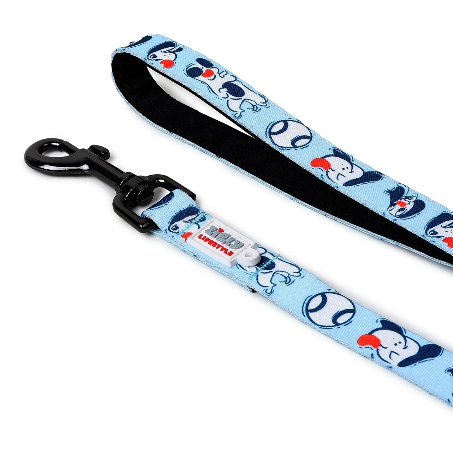 ZL Doodle Dog Leash - Blue - Zigly