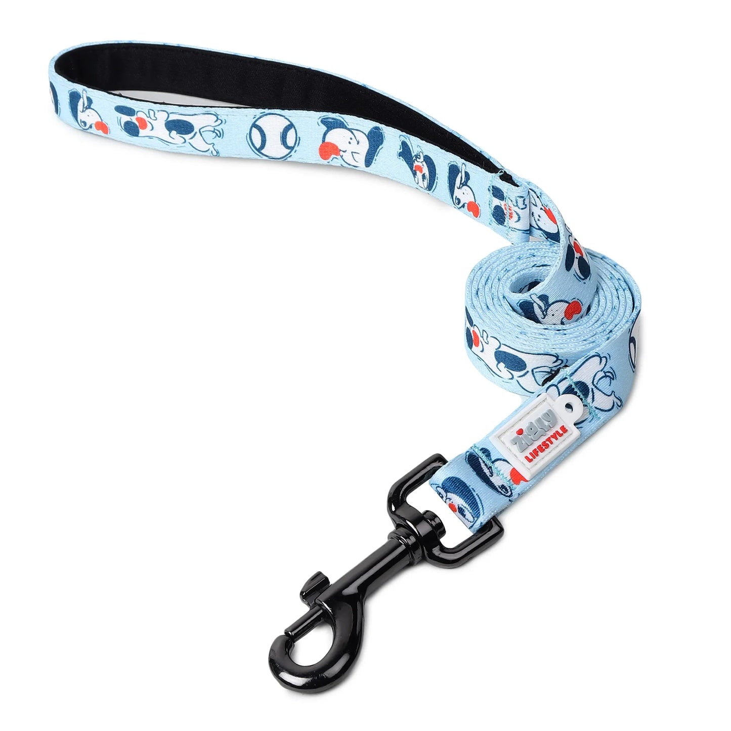 ZL Doodle Dog Leash - Blue - Zigly