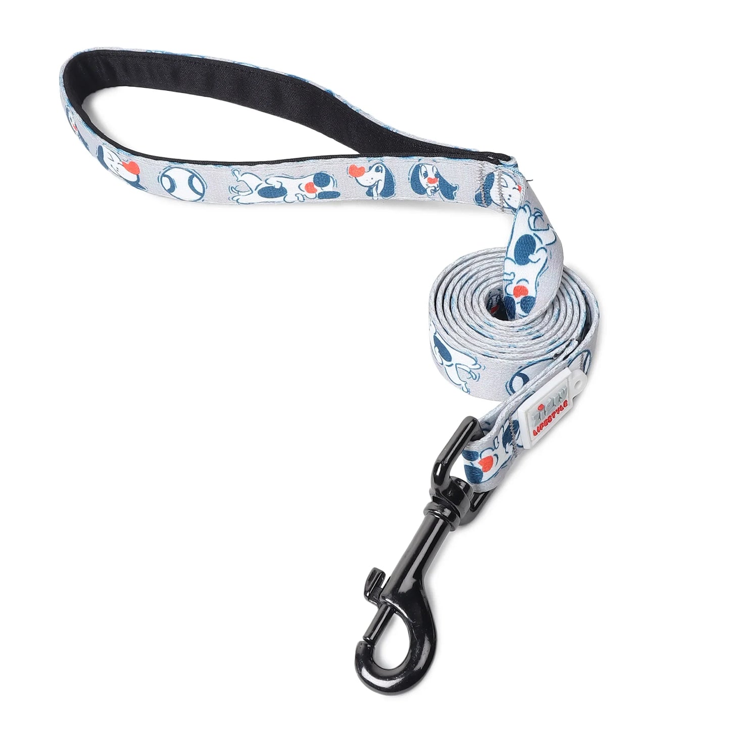 ZL Doodle Dog Leash - Grey - Zigly