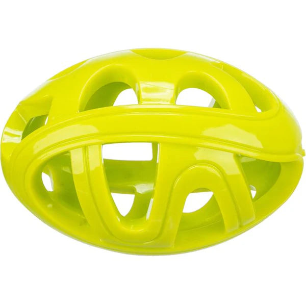 Trixie Honeycomb Rugby Dog Toy Tpe 11cm - Lime