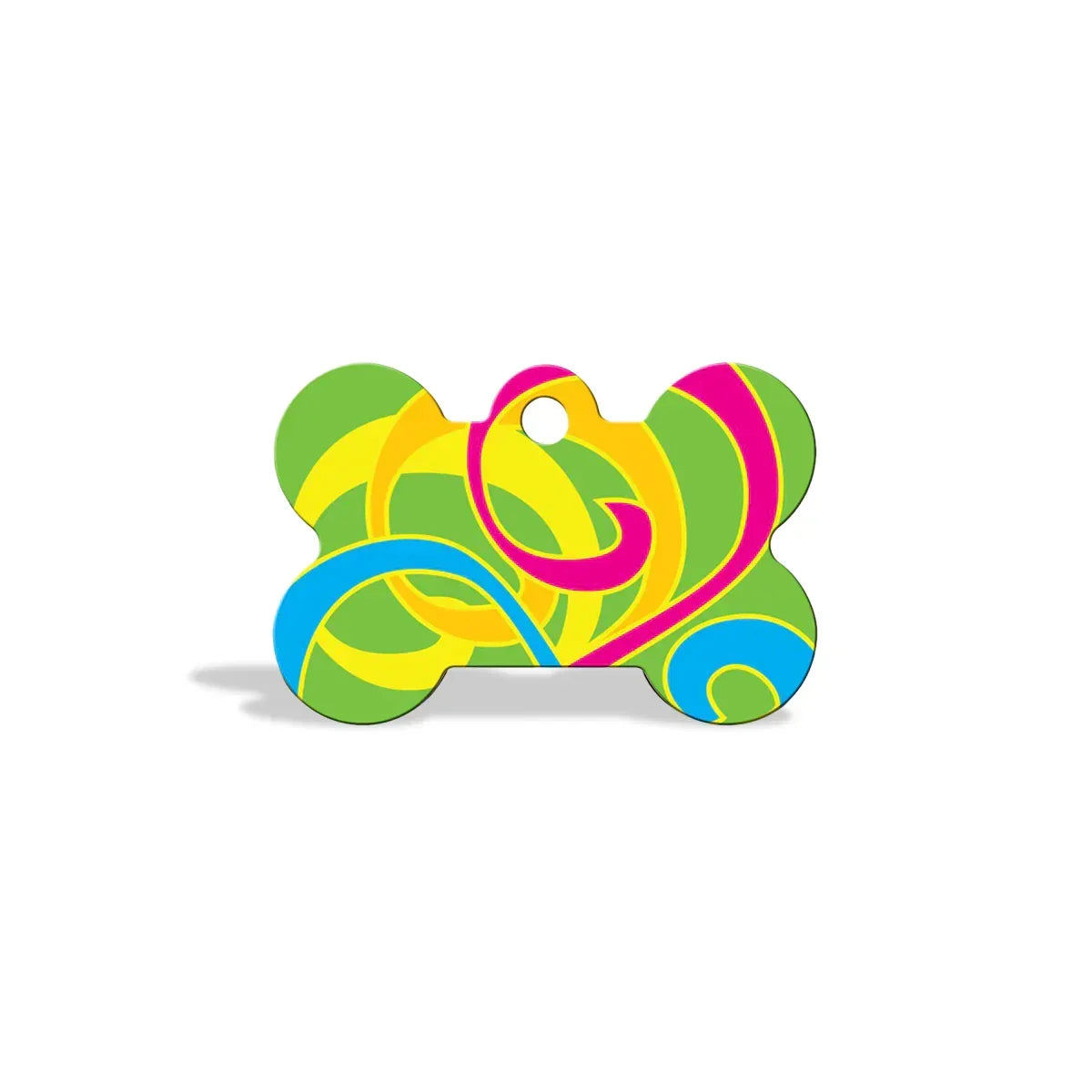 Petsy Personalised Pet Tag - Large Bone - Zigly