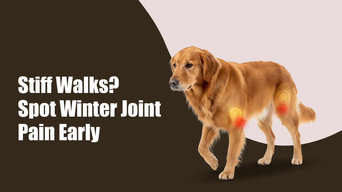 Winter Joint Pain in Pets: Early Signs, Home Care & When to See a Vet