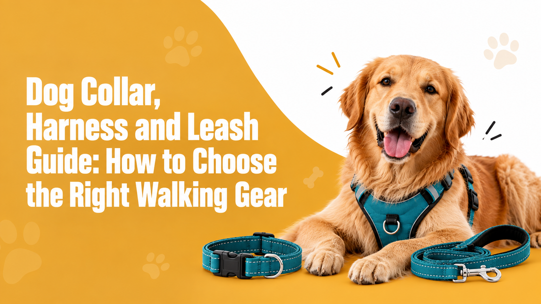 Dog Collar, Harness and Leash Guide: How to Choose the Right Walking Gear