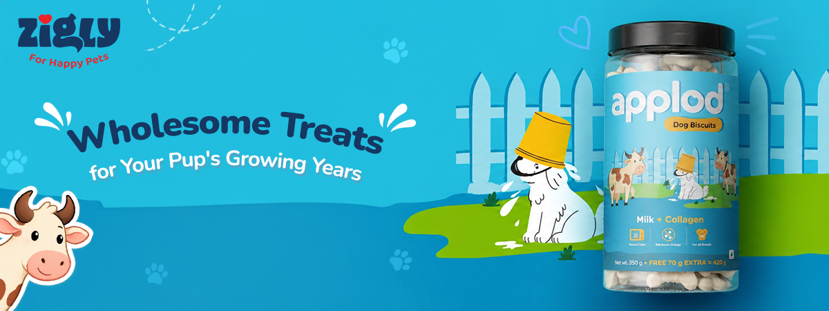 Applod Milk with Collagen Puppy Biscuits