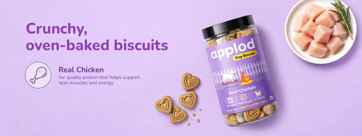 Applod Real Chicken Dog Biscuit
