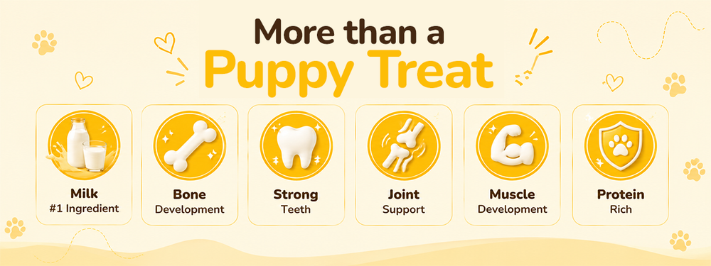 Applod Milk with Collagen Puppy Biscuits