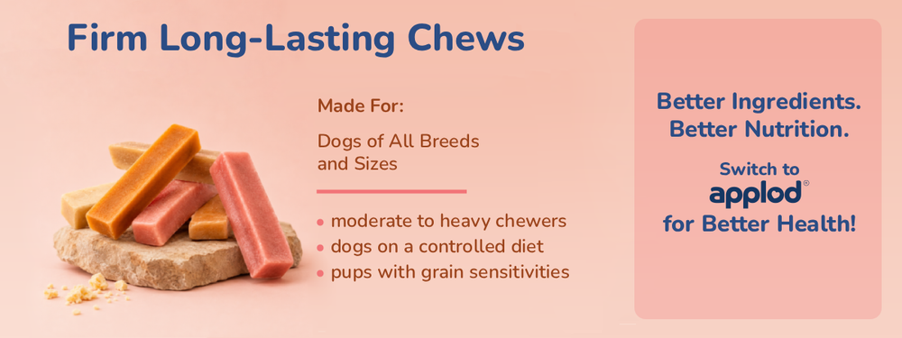 Applod Yak & Roll Combo of 5 Flavors Chew for Dogs