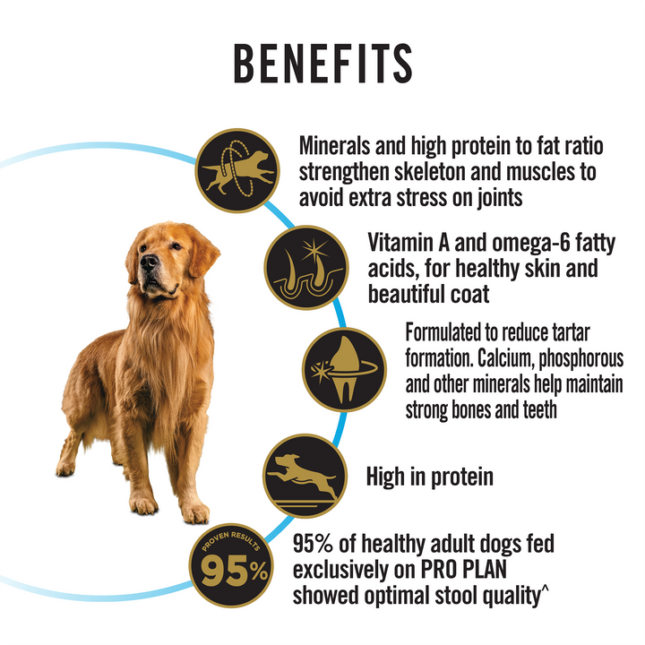 PURINA PRO PLAN Large Breed Adult Dry Dog Food - 3kg