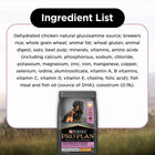 Purina Pro Plan dog food ingredient list with product bag for puppies and mothers